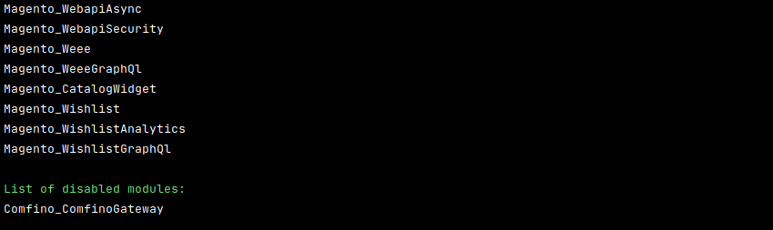 Konsola Magento — krok 1